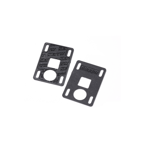 Подкладки для скейтборда Slappy Low Risers Black 3mm Подкладки для скейтборда Slappy Low Risers Black 3mm