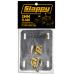 Подкладки для скейтборда Slappy Low Risers Black 3mm Подкладки для скейтборда Slappy Low Risers Black 3mm