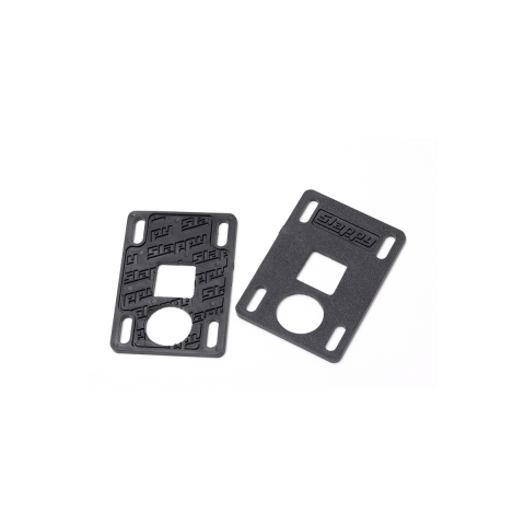 Подкладки для скейтборда Slappy Low Risers Black 4mm Подкладки для скейтборда Slappy Low Risers Black 4mm